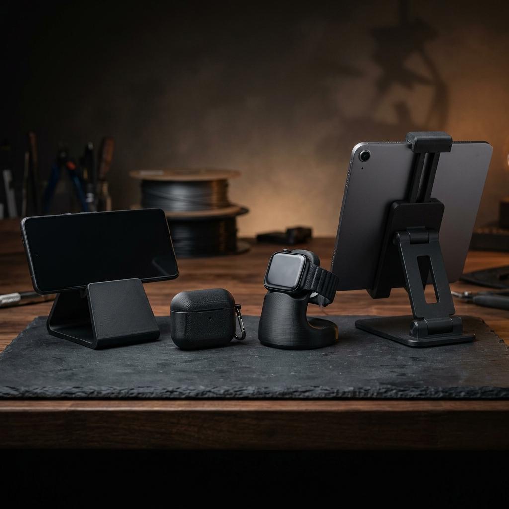 Custom 3D printed Tech Accessories category