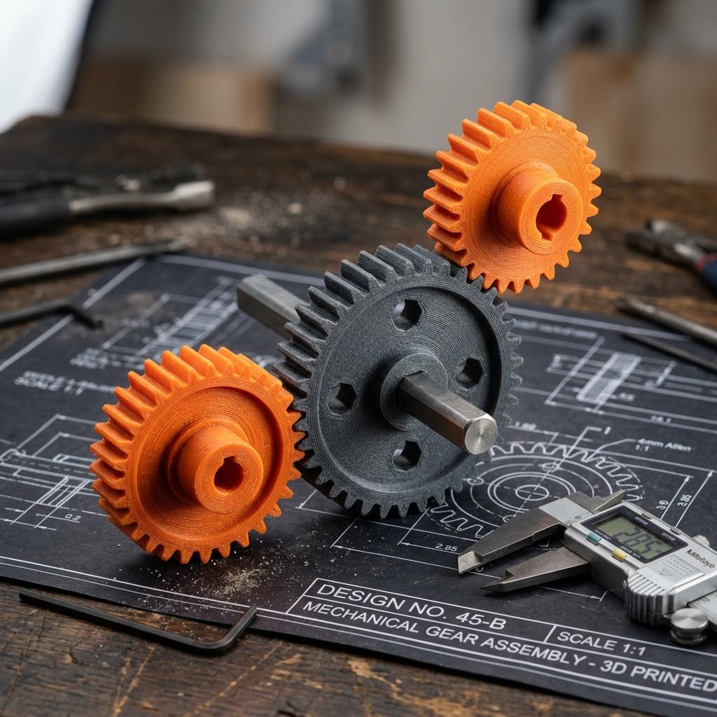 Precision Planetary Gear Assembly View 1